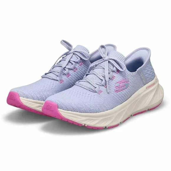 NEW Skechers Women's 9 M Edgeride Slip-Ins‎ Shoes Periwinkle Pink 150470-PWPK - Picture 6 of 6